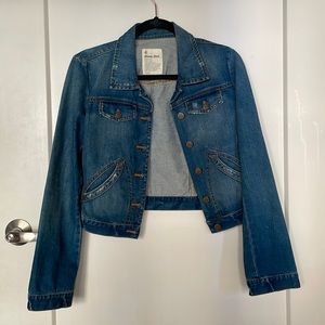 Jcrew denim jean jacket Sz 4 - Bowery wash